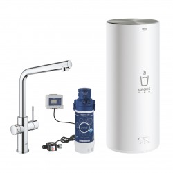 GROHE Red Duo Monomando de fregadero y Calentador Tamaño L