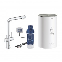 GROHE Red Duo Monomando de fregadero y Calentador Tamaño M